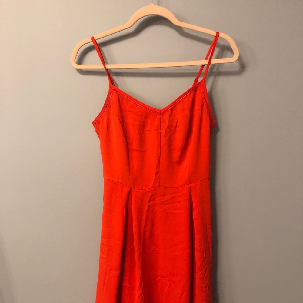 Dynamite Red Spaghetti Strap Dress